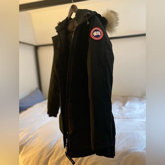 Canada Goose Victoria Parka Size S Black - Picture 3 of 12